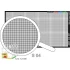 Photo-etched Net 1.3mm x 1.3mm (Net Dimension without frame: 75mm x 42mm)