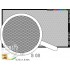 Photo-etched Net 0.75mm x 1.5mm (Net Dimension without frame: 75mm x 42mm)
