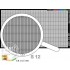 Photo-etched Net 0.8mm x 0.5mm (Net Dimension without frame: 75mm x 42mm)