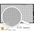 Net with Hexagonal Mesh 1.85mm x 1.7mm (Dimensions: 75mm x 42mm)