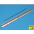 Steel Round Rods 0.3mm (Length: 250mm, 12pcs)