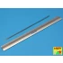 Steel Round Rods 0.3mm (Length: 250mm, 12pcs)