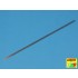 Steel Round Rods 0.3mm (Length: 250mm, 12pcs)