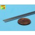 Steel Round Rods 0.3mm (Length: 250mm, 12pcs)