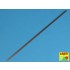 Steel Round Rods - D: 0.5mm; Length: 250mm (x12pcs)
