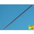 Steel Round Rods - D: 0.5mm; Length: 250mm (x12pcs)