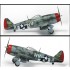 1/72 Republic P-47D Thunderbolt and North-American F-86E "Gabreski" [Special Edition]