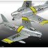 1/72 Republic P-47D Thunderbolt and North-American F-86E "Gabreski" [Special Edition]