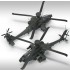 1/72 British Army AH-64 Apache Attack Helicopter "Afghanistan"