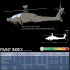 1/72 British Army AH-64 Apache Attack Helicopter "Afghanistan"