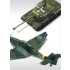 1/72 German Army Bomber Junkers Ju 87G-2 Stuka & Soviet Army Tank JS-2