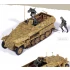 1/35 German Half-Track Armored Vehicle 251/1 Ausf.C Type Hanomag