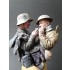 1/12 WWI Soldiers Lighting a Cigarette (2 busts)