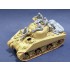 1/35 Kiwi Sherman Crew and Stowage Gear (4 Resin Figures)