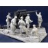 1/35 WWII German Hitler Youth 88 Flak Gun Crew in Berlin 1945 (7 Resin Figures)