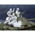 1/35 African T55 Crew with Accessories (4 Resin Figures+1 Half Resin Figure+Accessories)