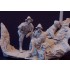 54mm WWI Allied Trench Vignette with Optional Heads for British and New Zealand Units