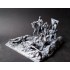 54mm Scale American Civil War Battle of Cedar Creek 1864 (8 figures w/base & low wall)
