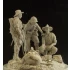 1/24 (75mm) WWI ANZAC's "Boiling the Billy" (3 Resin Figures+Dog+Accessories+Scenic Base)