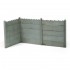 1/35 Concrete Fence Type 1 (Size: 17x6cm)
