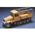 1/35 German SdKfz.11 Halftruck Late version with Wood Cab