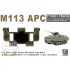 1/35 M113 Track +Drive Wheel +Side Skirt for M113 APC series M730A1 & AIFV