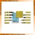 1/35 US 75mm Gun Ammo Set (Brass)
