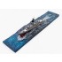 1/700 Knox-class Frigate Detail-up Version (ship kit & sea water texture board)