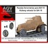 1/35 Soviet BA-10 Armoured Car Railway Wheels Set (4 wheels)