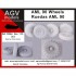 1/35 Panhard AML 90 Armoured Scout Car Wheels