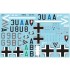 1/32 Stab Messerschmitt Bf-110s Decals