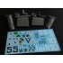 1/32 Messerschmitt Bf-109G-2 Conversion Set for Hasegawa/Revell G-6 kits