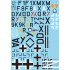 1/48 Junkers Ju 88 C Day Fighter Decals for ICM kits