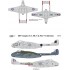 1/48 de Havilland Vampire F.3 FB.5 and FB.9 Decals Collection