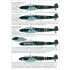 1/72 Stab Messerschmitt Bf-110s Decals