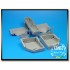 1/32 Sukhoi Su-27 Flanker B Wheel Bay for Trumpeter kit