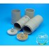 1/32 Su-27 Flanker B Exhaust Nozzles for Trumpeter kit