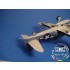 1/48 F6F-5 Hellcat Detail Set for Hasegawa kit