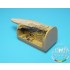 1/48 Arado Ar-234 Blitz Main Wheel Bay for Hasegawa kit
