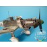 1/48 Junkers Ju 87D Stuka Detail Set for Hasegawa kit