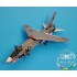 1/48 Vought F-8E Crusader Detail Set for Hasegawa kit