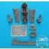 1/48 F-4D Phantom II Cockpit Set (Early Version) for Hasegawa kit