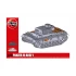 1/43 Small Starter Set - New Bugatti Chiron w/Paints, Brush & Glue