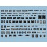 1/24 WWII Allied Cockpit Placards & Dataplates Decals