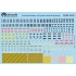 1/48 Modern Jet Cockpit Warnings & Placards Decals