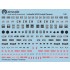 1/48 WWII Luftwaffe Cockpit Placards & Dataplates Decals