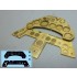1/24 Focke-Wulf Fw190 Instrument Panel PE & Decal for Airfix kits