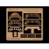1/24 Focke-Wulf Fw190 Instrument Panel PE & Decal for Airfix kits