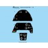1/24 Messerschmitt Me109G Instrument Panel PE & Decal for  Trumpeter kits