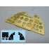 1/24 Hawker Hurricane Mk 1 Instrument Panel PE & Decal for Airfix kits